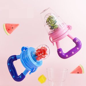 Sucette pour bébé en silicone sans BPA, réutilisable, douce et écologique, pour fruits - Product Image 2