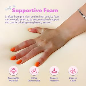 Lash-bed-Topper Colchones curvos Mesa de masaje de pestañas Topper de espuma Colchón de cama de pestañas de espuma Cama de masaje de pestañas curvas Topper Espuma - Product Image 4