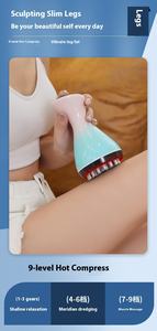 Instrumen pengikis elektrik isi ulang daya USB, dengan tekanan negatif dan terapi panas untuk pekerja kantor - Product Image 3