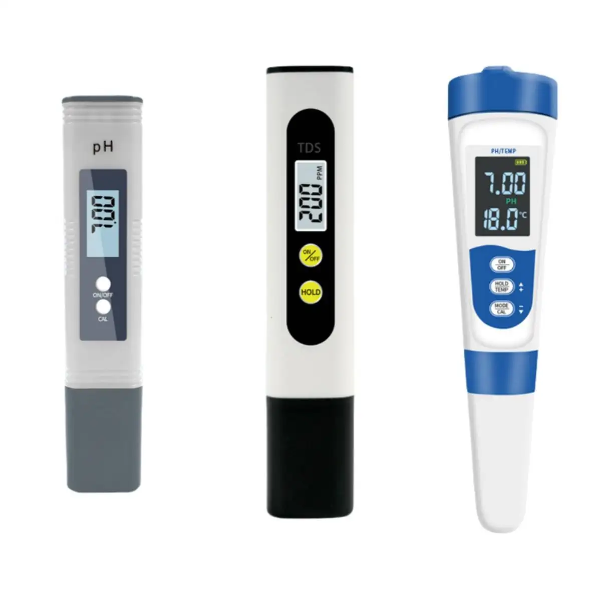 Misuratore di temperatura misuratore di acqua digitale portatile PH Orp Controller Tester penna monitoraggio piscina misuratore palmare a idrogeno