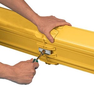 中国工場カスタムABS PVCネットワークキャビネットケーブルトレイ600/240/120mm黄色プラスチック配線ダクト光ファイバーケーブル用 - Product Image 1