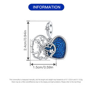 Star <b>Tree</b> <b>of</b> <b>Life</b> Design Pendant, Original Niche High-End DIY <b>Bracelet</b> Accessories Wholesale, Women's Jewelry <b>Bracelet</b> Pendant - Product Image 2