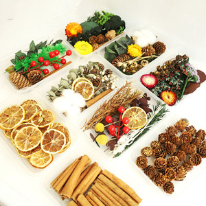 Difusor de caña de aromaterapia de canela hecho a mano con flores secas adornos de madera sin fuego DIY decoración regalos suministros para manualidades - Product Image 3