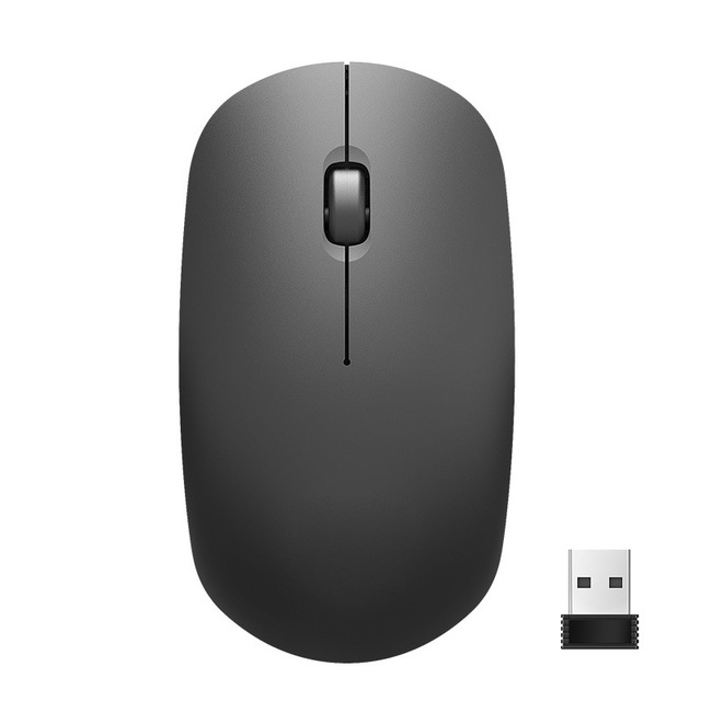 Ergonomic 2.4G Silent Optical Mini Wireless Mouse USB Interface 75g 1000 DPI Black White 3 Buttons for Business Gaming Office