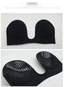 Exclusivité transfrontalière : <span class=keywords><strong>Soutien</strong></span>-<span class=keywords><strong>gorge</strong></span> invisible en nylon <span class=keywords><strong>ultra</strong></span> <span class=keywords><strong>push</strong></span>-<span class=keywords><strong>up</strong></span>, une pièce, décolleté en U profond, <span class=keywords><strong>sans</strong></span> bretelles, sexy, pour robe de mariée d'été, vente en gros - Product Image 6