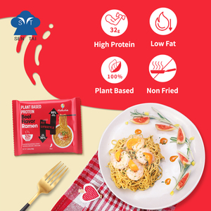 Nouilles végétales ramen saveur bœuf épicé, riches en protéines, véganes, instantanées, prêtes <span class=keywords><strong>à</strong></span> consommer, séchées <span class=keywords><strong>à</strong></span> l'air, sans OGM, faibles en glucides, en sachet, préparation en 5 minutes - Product Image 2