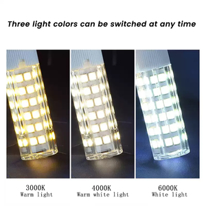 फ़ैक्टरी जी 9 smd मकई बल्ब लैंप 3w 5w 7w प्रकाश उत्सर्जक डायोड मकई दीपक मिनी बल्ब कोई फ्लिकर जी 9 प्रकाश उत्सर्जक डायोड बल्ब - Product Image 4