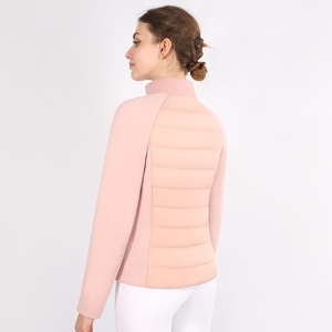 Vestes d'<span class=keywords><strong>équitation</strong></span> roses personnalisées en usine, manteau d'<span class=keywords><strong>équitation</strong></span> pour femmes, mode d'hiver, veste en duvet pour garder au chaud, jodhpurs pour femmes - Product Image 4