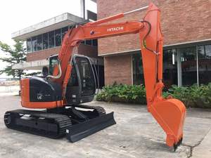 Excavadora de 7,5 toneladas Hitachi, excavadora original japonesa casi nueva Hitachi Zx75US, miniexcavadora sobre orugas - Product Image 5