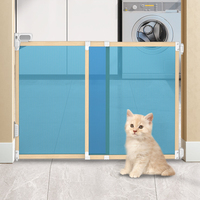 Vente d'usine : Barrière de sécurité en acier pour escaliers, pour animaux domestiques et enfants, 75*151CM, toutes saisons