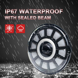 مصباح أمامي للسيارة ليد 12/24VDC من المصنع مباشرة إنتاج أسعار الجملة IP67 مقاوم للماء أبيض وأرجواني DRL اللون Luces قطع غيار السيارات - Product Image 4