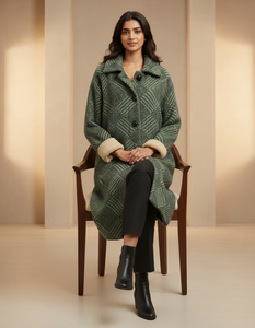 Abrigo Largo de Moda para Mujer, Ligero y Cálido, Ropa de Invierno para Uso Casual en la Oficina y Actividades al Aire Libre - Product Image 1