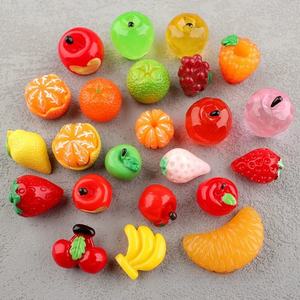 Escultura de Resina Pintada a Mano con Forma de Manzana, Naranja y Pera, Reutilizable y Personalizable para Arte y Decoración Coleccionable - Product Image 2