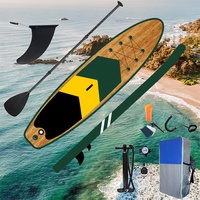 Tout rond en gros personnalisé de haute qualité clair Pvc gonflable Stand Up Paddle Board à vendre