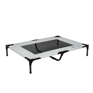 Factory Wholesale Washable Solid Rectangle Pet <strong>Beds</strong> <strong>Dog</strong> <strong>Beds</strong> Mesh <strong>Metal</strong> Frame All Seasons Portable Comfortable Moisture-proof - Product Image 1