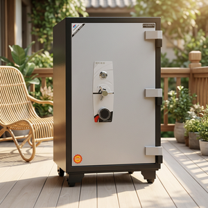 Le coffre-fort HOSHANG HSX-87C, doté d'un système de verrouillage coréen, est moderne, durable et robuste. - Product Image 6