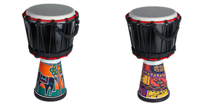 8 polegadas instrumento de percussão amarrado corda africano tambor - Product Image 6
