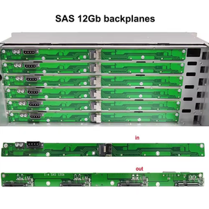 4U Rackmount Máy Chủ Trường Hợp 24 Hot-Swappable SATA/Sas Ổ Đĩa Bay Minisas/SATA 6 Gb/giây 12 Gb/giây Kết Nối Fan Làm Mát USB Cung Cấp Điện - Product Image 6