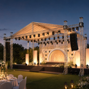 Cheap Price ,Good Quality 1.22*2.44m Event <b>Stage</b> Podium Easy Install <b>Platform</b> Concert Portable <b>Stage</b> <b>Platform</b> for Church Wedding - Product Image 1