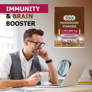 ผงเห็ดสมุนไพรธรรมชาติคุณภาพสูง พร้อมเนื้อเห็ดที่ช่วยเสริมภูมิคุ้มกัน บำรุงสมอง เพิ่มสมาธิ และพลังงาน - Product Image 5