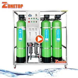 500LPH 1000 LPH 2000 Litres 5000l osmose inverse ro potable station de purification de l'eau