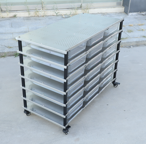 Thép không gỉ rắn gặm nhấm giá PVC PP ABS nhựa bồn hộp Bò sát bền tùy chỉnh hệ thống lưu trữ ăn xem - Product Image 2