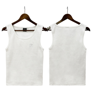 Vendita calda <span class=keywords><strong>canotta</strong></span> aderente da <span class=keywords><strong>uomo</strong></span> con logo personalizzato <span class=keywords><strong>a</strong></span> coste senza maniche gilet Casual da palestra in cotone bianco bianco con muschio <span class=keywords><strong>canotta</strong></span> Basic da <span class=keywords><strong>uomo</strong></span> - Product Image 1