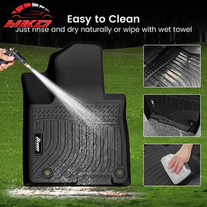 Tapis de sol 3D moulés toutes saisons antidérapants en TPE imperméables pour Hyundai Santa Cruz 2022-2025 - Product Image 4