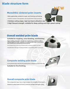 Insertos PCBN Acero endurecido Hierro fundido Mecanizado Herramienta de corte de nitruro de boro cúbico Insertos para torneado SNGN160808/12/16/20 Herramienta - Product Image 6