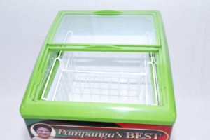 Congelador Vertical con Puerta Corredera de Vidrio de 150L, Congelador para Exhibición de Helados en Supermercados - Product Image 5