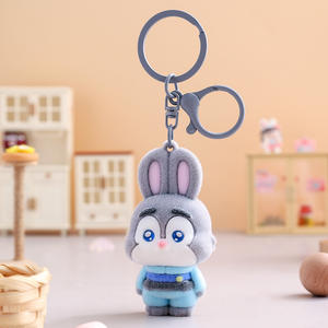 Porte-clés pendentif Linda, best-seller, renard et lapin mignons et astucieux, <span class=keywords><strong>policiers</strong></span> - Product Image 5