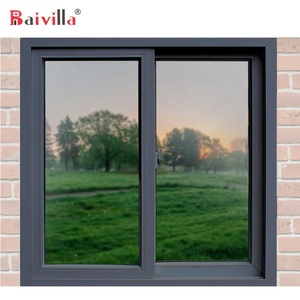 Hot Bán Nhôm Trượt Đôi Kính Cử<span class=keywords><strong>a</strong></span> Sổ Với Phụ Kiện Chất Lượng Cao - Product Image 4