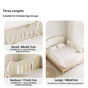 Gần phù hợp safetots Giường nhựa đường sắt bảo vệ trẻ mới biết đi xu hướng playpen trẻ em giường cạnh bảo vệ cho tất cả các giường - Product Image 3