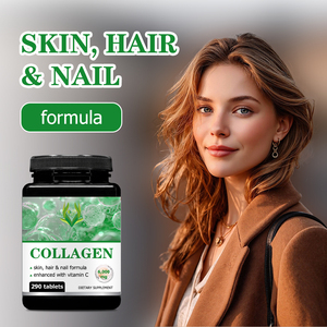 Tabletas de Colágeno con Etiqueta Personalizada, Suplemento Dietético Enriquecido con Vitamina C para Piel, Cabello y Uñas, Fórmula para un Brillo Radiante - Product Image 6