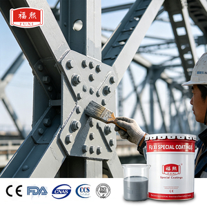 <span class=keywords><strong>Peinture</strong></span> d'apprêt époxy riche en zinc à film épais EP10104 pour acier industriel lourd et ateliers, longue durée de vie - Product Image 3