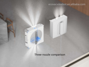 Robot de nettoyage de vitres électrique ECOVACS WINBOT W2S Omni, nettoyeur de vitres entièrement automatique avec station de base portable 100W - Product Image 5