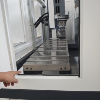 Machine de fraisage CNC 5 axes haute précision OUWO pour le traitement des profilés de portes et fenêtres en aluminium