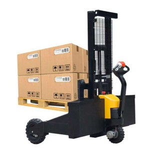 <strong>1.5T</strong> All-Terrain Electric <strong>Stacker</strong>: Rugged, Maneuverable Power for Outdoor and Rough Surface Logistics - Product Image 1