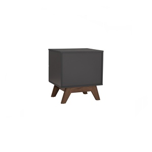 Contemporary Urban <b>Black</b> Colour MANDO <b>Side</b> <b>Table</b> for Sofa-<b>Side</b> Use and Professional Office Lounge Decorative Accent <b>Table</b> - Product Image 4