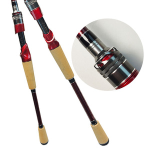 Caña de Pescar Giratoria Alpha Manufacturer <span class=keywords><strong>FUJI</strong></span> <span class=keywords><strong>SIC</strong></span> Guide, Mango de Corcho, 2 Secciones, Acción Media Rápida - Product Image 5