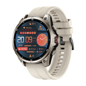 Amoled <span class=keywords><strong>Display</strong></span> Lampe de poche étanche FT66 Smartwatch Smart HRV Heart Rate Tracker Fitness GPS Sport <span class=keywords><strong>Running</strong></span> Watch avec appel - Product Image 2