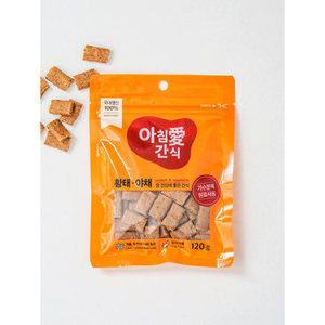 Snack petit déjeuner bio 120g pour animaux de compagnie Viande et légumes lyophilisés Nutrition riche en protéines pour chiens et chats - Product Image 1