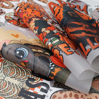 Production d'échantillons en 3 jours Livraison en 7 jours Sac à capuche pour t-shirt de transfert international Halloween Dtf avec motif de citrouille et nœud personnalisé