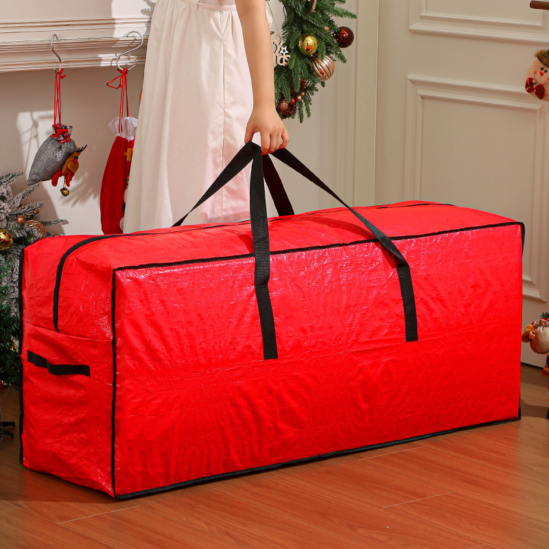 Red Waterproof Christmas Tree Storage Bag