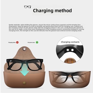 Nuovi Occhiali Intelligenti Mt5 Ultra con 8 Milioni di Pixel, Ricarica, Doppio Microfono con Riduzione del Rumore, Traduzione AI e Funzionalità Smart - Product Image 3