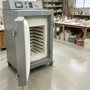 Four céramique électrique portable pour petits studios, machine de cuisson et de frittage à faible consommation d'énergie pour la poterie et l'argile - Product Image 3
