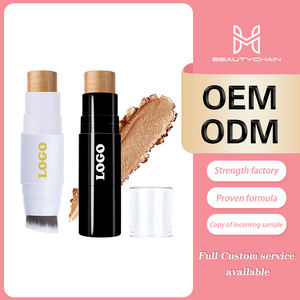 บลัชออนสติ๊กและไฮไลท์สติ๊กแบบสองหัว กันน้ำ ติดทนนาน ไม่ต้องล้างออก ปรับรูปหน้า 3 มิติ สำหรับขายส่ง MLM Custom Makeup - Product Image 3