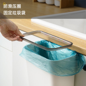 Wall Mounted Trash Can <b>Kitchen</b> Cabinet Door Hanging <b>Large</b> Size Lidless Edge Sealed No Drilling Required - Product Image 1