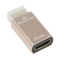 VGA Dummy Plug 4K Headless Display Emulator Virtual Display DDC Edid for Video Card Lock Screen Treasure