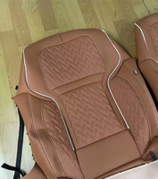 Pour BMW Série 7 5 3 1 X5 X3 X1 E46 E90 E60 F30 F10 E39 F20 G20 E36 Housses de siège sur mesure pour 5 places en cuir